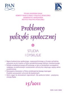 Problemy Polityki Społecznej