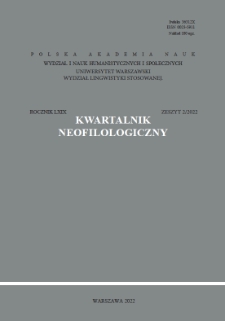 Kwartalnik Neofilologiczny