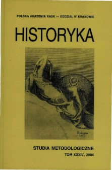 Historyka Studia Metodologiczne