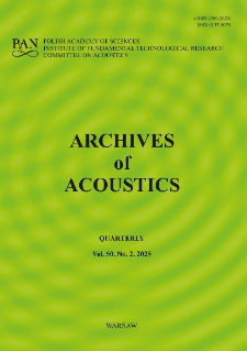 Archives of Acoustics