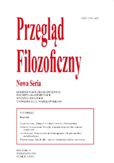 Przegląd Filozoficzny. Nowa Seria