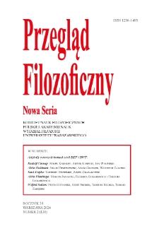 Przegląd Filozoficzny. Nowa Seria